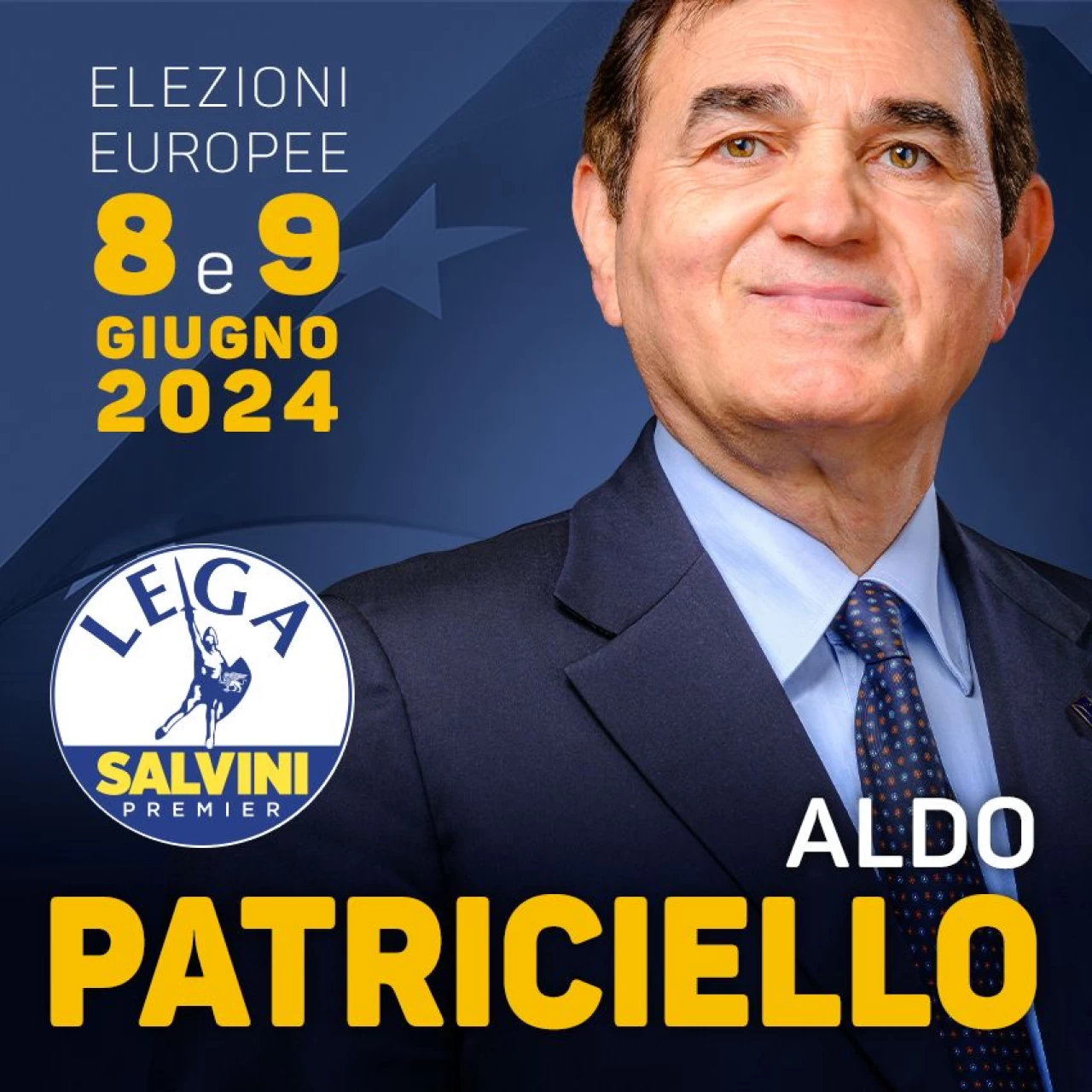 Banner Aldo Patriciello Lega Europee 306 per 306 pixel